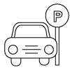 Car and bike icon